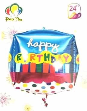 Birthday Big Balloon - Blue