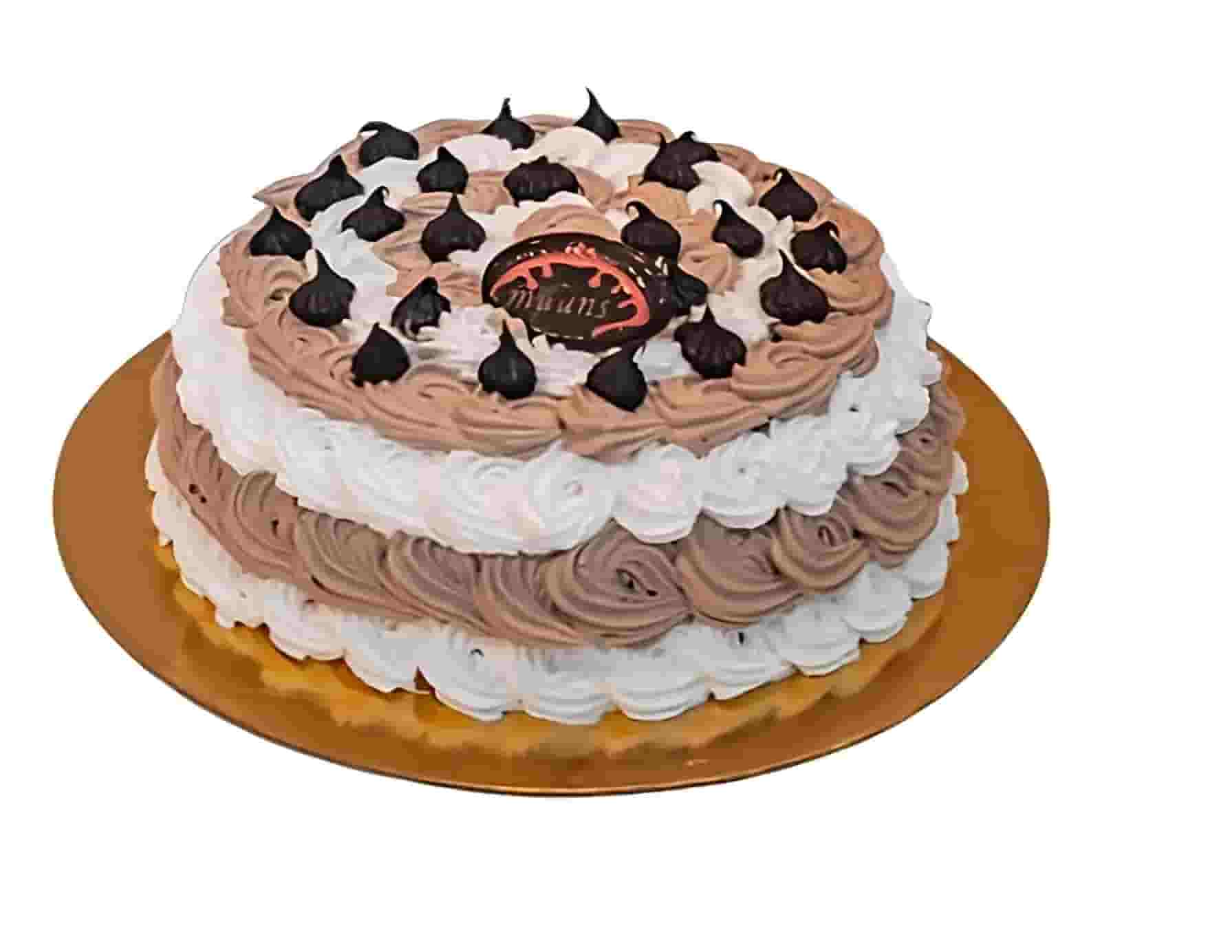 Triple Cream Chocolate Cake