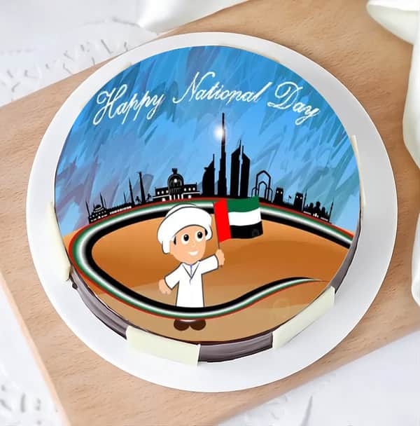 UAE National Day - Blueberry Cake