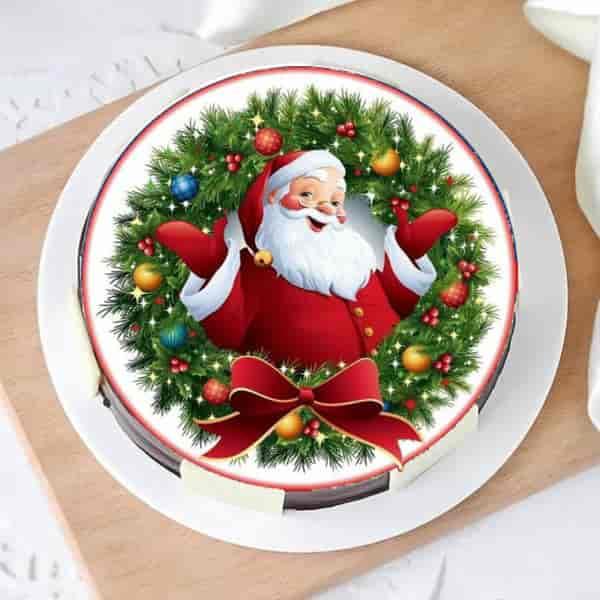Mango Cake - Merry Christmas And New Year Cake