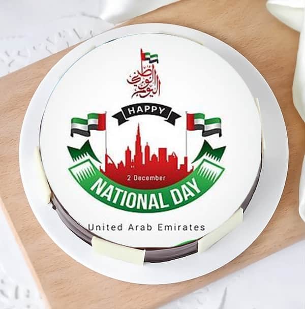 UAE National Day - Vanilla Cake