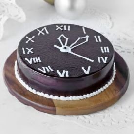 Happy New Year Clock Cake