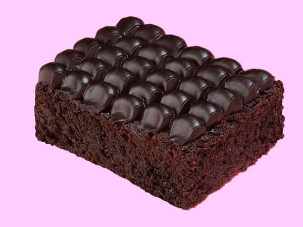 Chocolate Brownie Truffle Cake